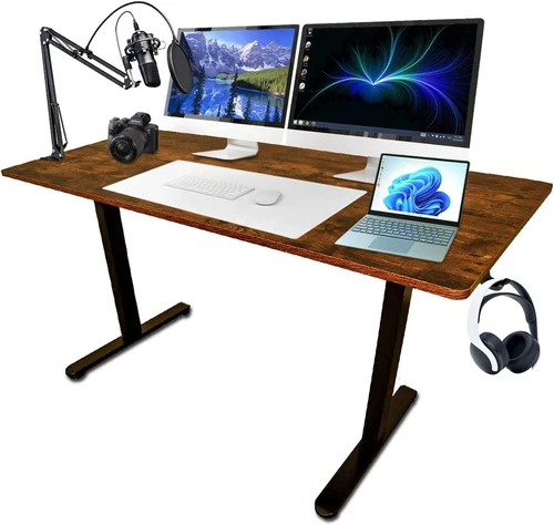44''/55" Adjustable Electric Desk Computer Home Of